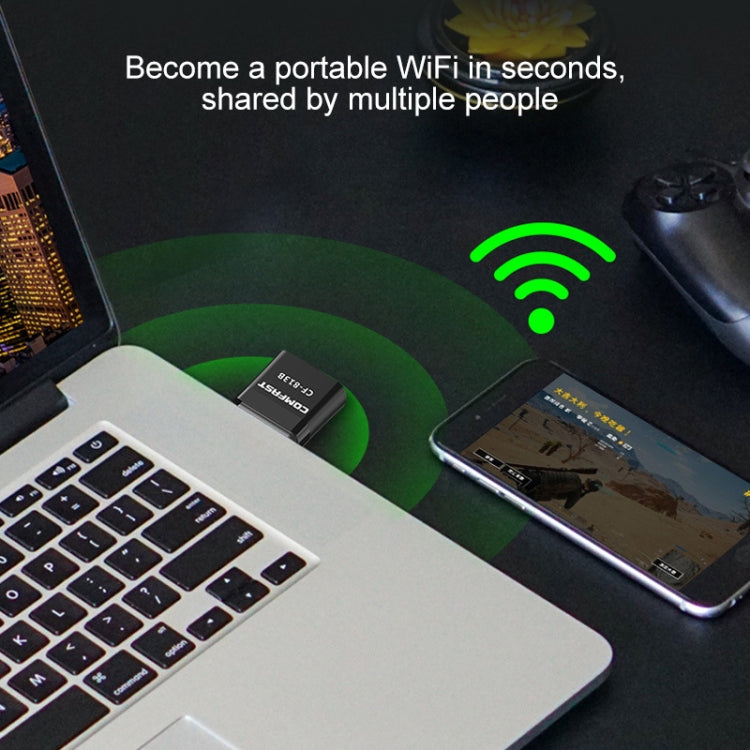 COMFAST CF-813B 650Mbps Dual-band Bluetooth Wifi USB Network Adapter, CF-813B COMFAST CF-813B 650Mbps Dual-band Bluetooth Wifi USB Network Adapter, CF-813B